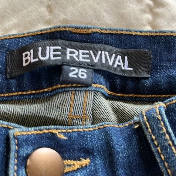 Ladies’ jeans NWT Blue Revival NWT size 26 - Picture 6 of 6